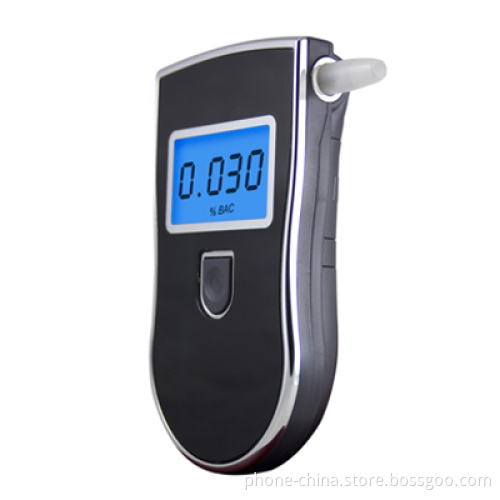Digital Alcohol Tester Breathalyzer, 3 Digits LCD Display & 5 Mouthpieces